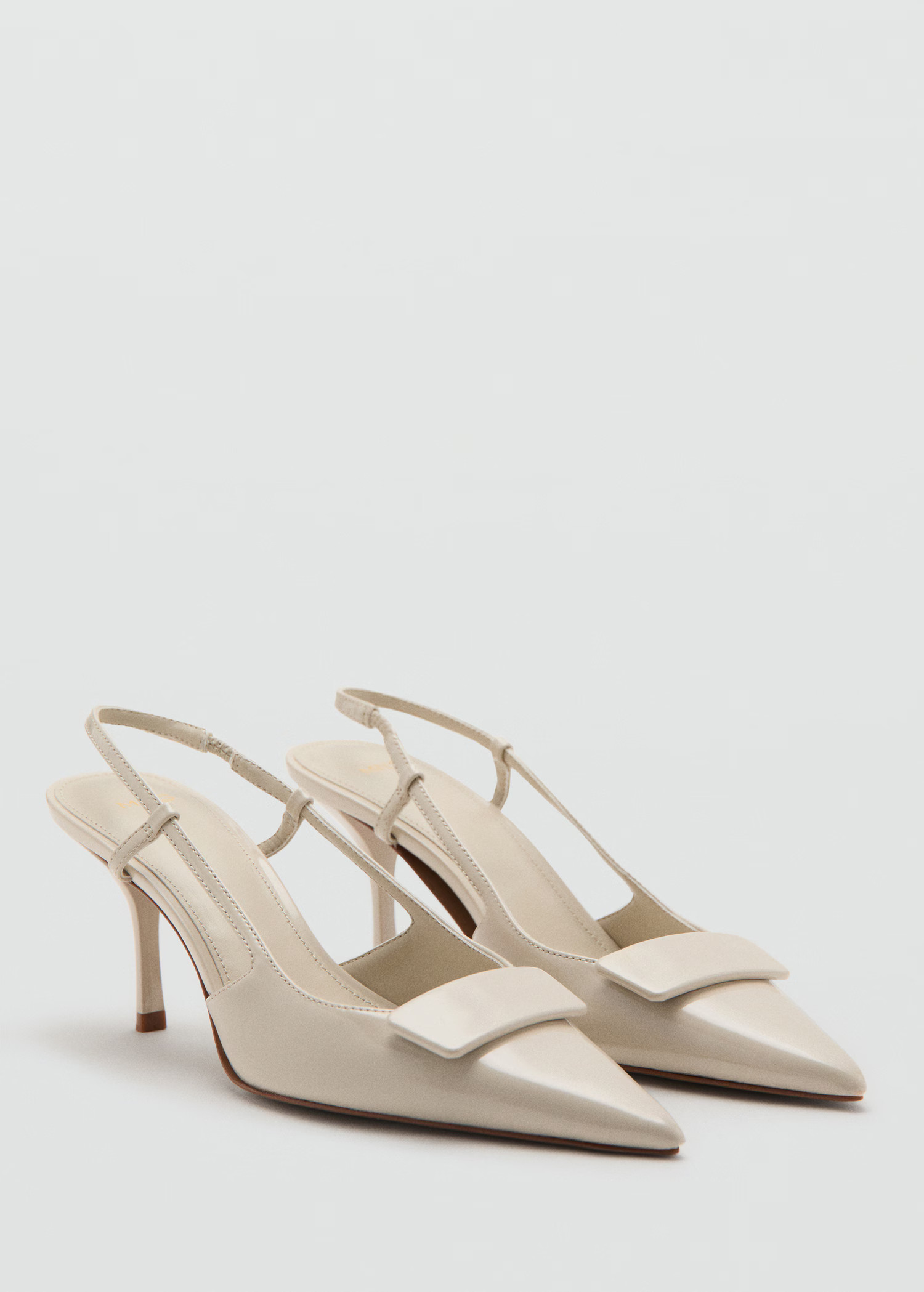 Patent heeled shoes | MANGO (UK)