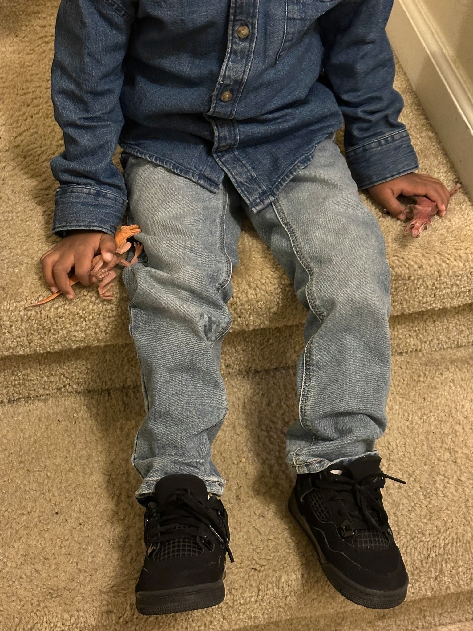 toddler denim x denim 🤎

#LTKootd #LTKKids #LTKgrwm