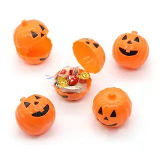 Halloween Orange Plastic Jack-O-Lanterns, 8ct. by Creatology™ | Michaels | Michaels Stores