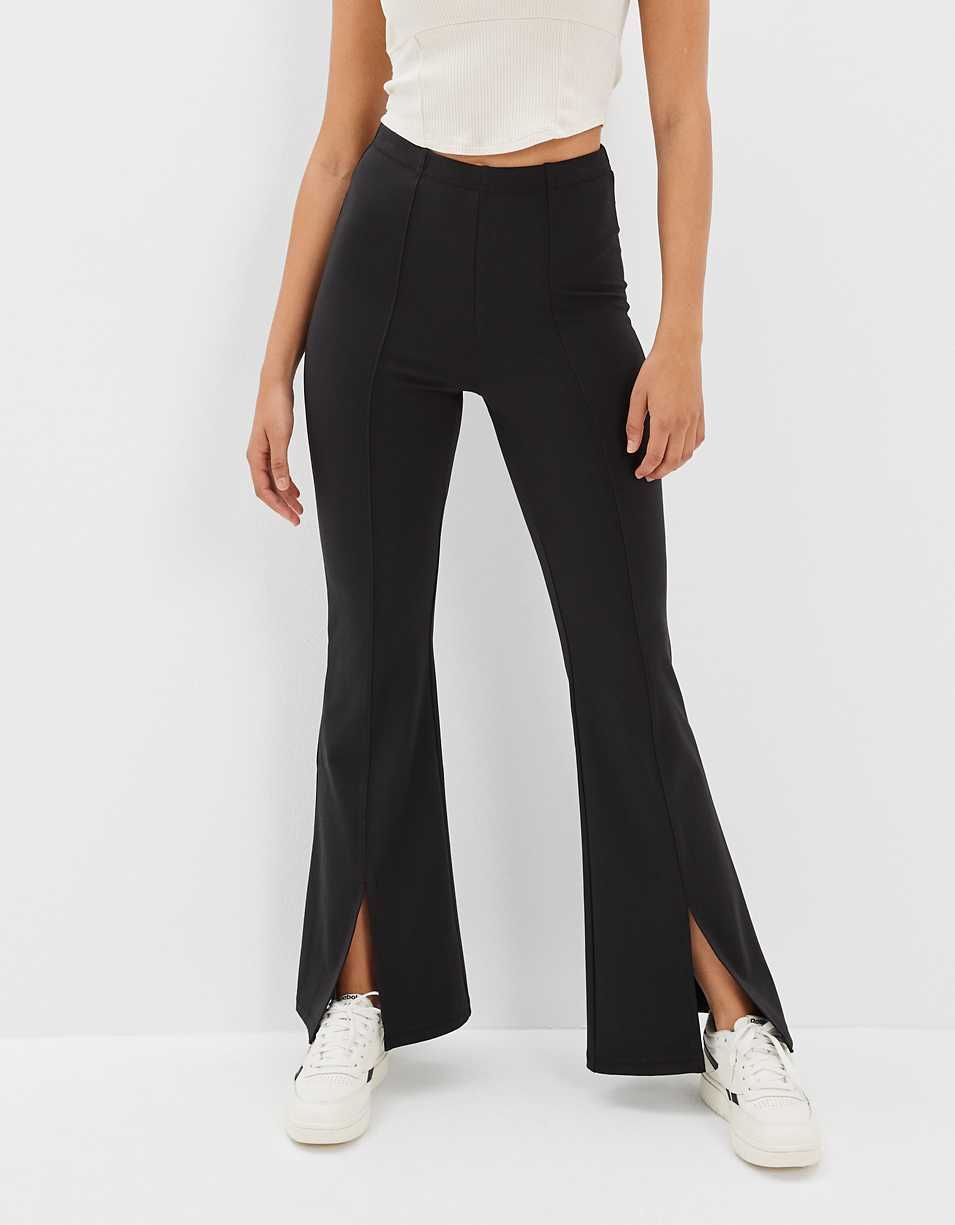 AE The Everything Highest Waist Slit Flare Legging | American Eagle Outfitters (US & CA)