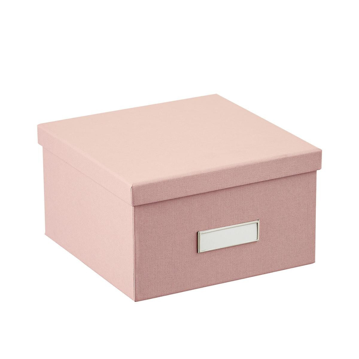 Bigso Blush Stockholm Photo Storage Box | The Container Store