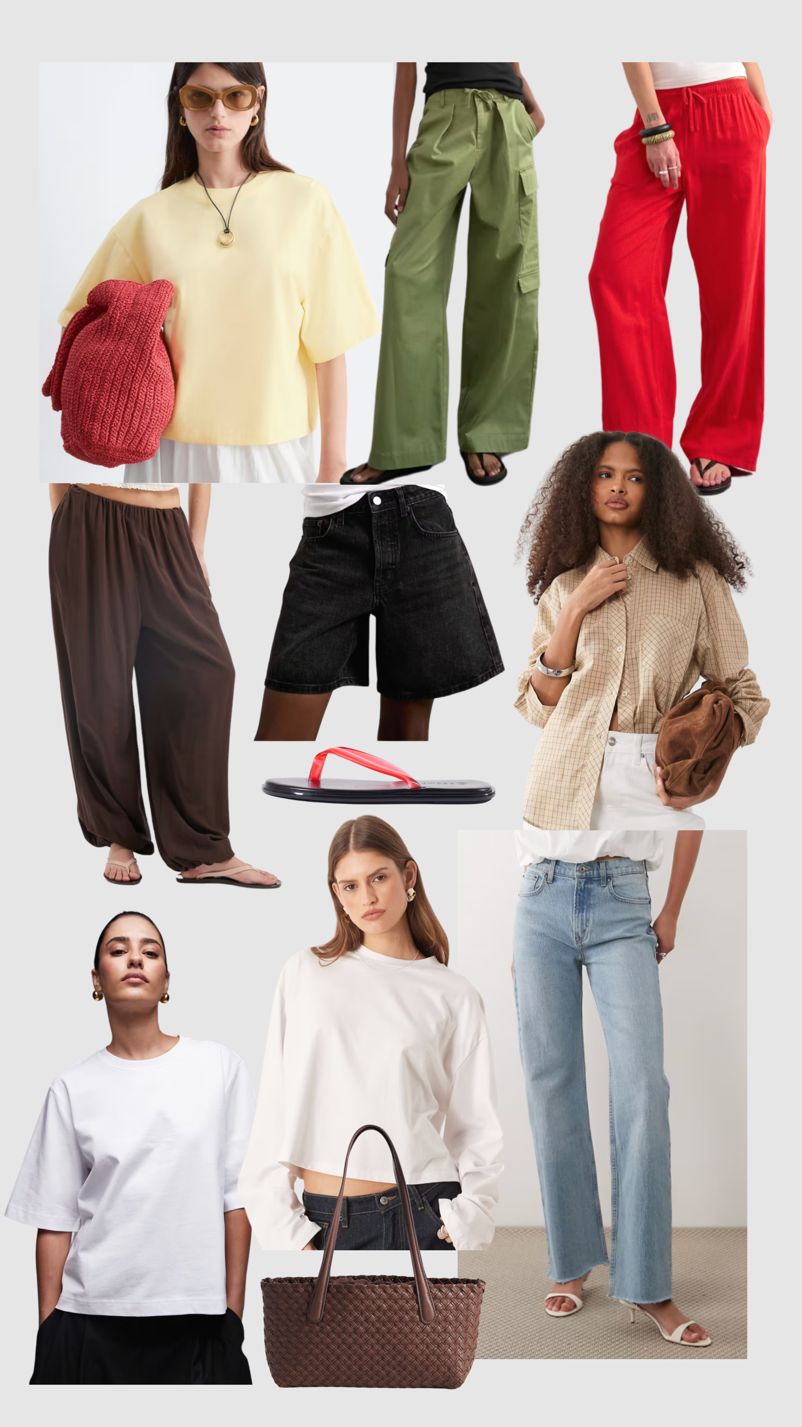 ASOS sale favourites

summer outfits, summer inspo, summer style, boxy t shirt, straight leg jeans, balloon trousers, cargo trousers, white t shirt 

 #LTKuk #LTKsummer #LTKjeans