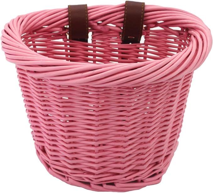 KINGWILLOW Bike Basket, Little Box Made by Willow for Bicycle, Arts and Crafts. | Amazon (US)