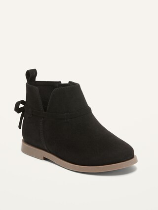 Faux-Suede Ankle Boots for Toddler Girls | Old Navy (US)