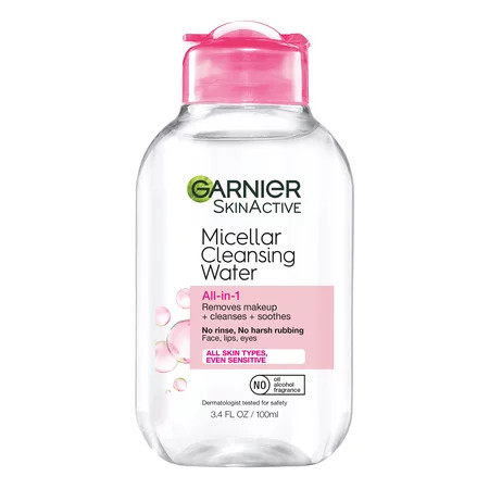 Garnier SkinActive Micellar Cleansing Water All in 1 Makeup Remover Adult 3.4 fl oz | Walmart (US)