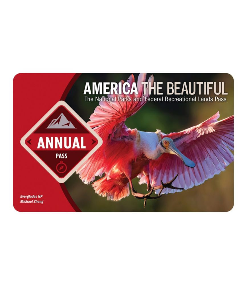 2025 America the Beautiful-the National Parks and Federal Recreational Lands Annual Pass Multi Color | L.L. Bean