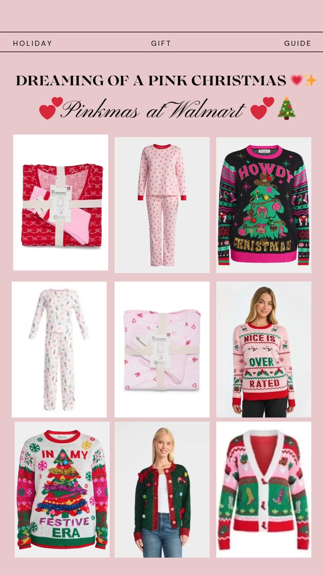 Pinkmas came early! My absolute favorite sets which are perfect for gifting 🎁the females in your life 💐


#LTKStyleTip #LTKGiftGuide #LTKFindsUnder100