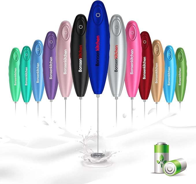 Bonsenkitchen Electric Milk Frother, Automatic Foam Maker for Coffee, Lattes, Cappuccino, Hot Cho... | Amazon (US)