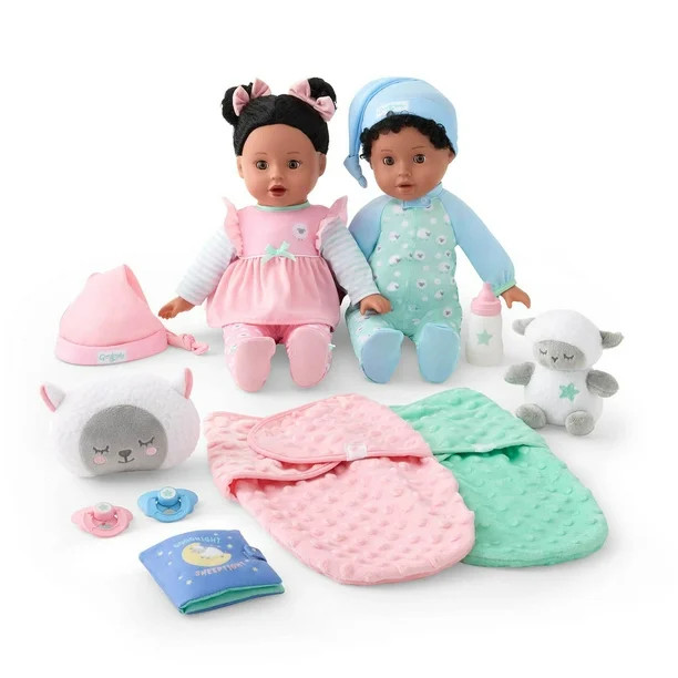 Member's Mark  Member's Mark Sweet Twins Vinyl Dolls & Accessories 4.8 stars out of 30 reviews(4.... | Sam's Club