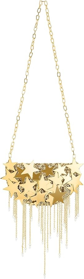 JW PEI Women's Anika Star-Embellished Chain Bag | Amazon (US)