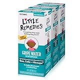 Little Remedies Gripe Water, Colic & Gas Relief, Safe for Newborns, 4 fl oz, 3 Pack | Amazon (US)