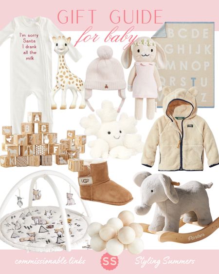 Gift guide for baby! Pretty neutral finds for your littlest loves. 

#LTKGiftGuide #LTKfamily #LTKbaby