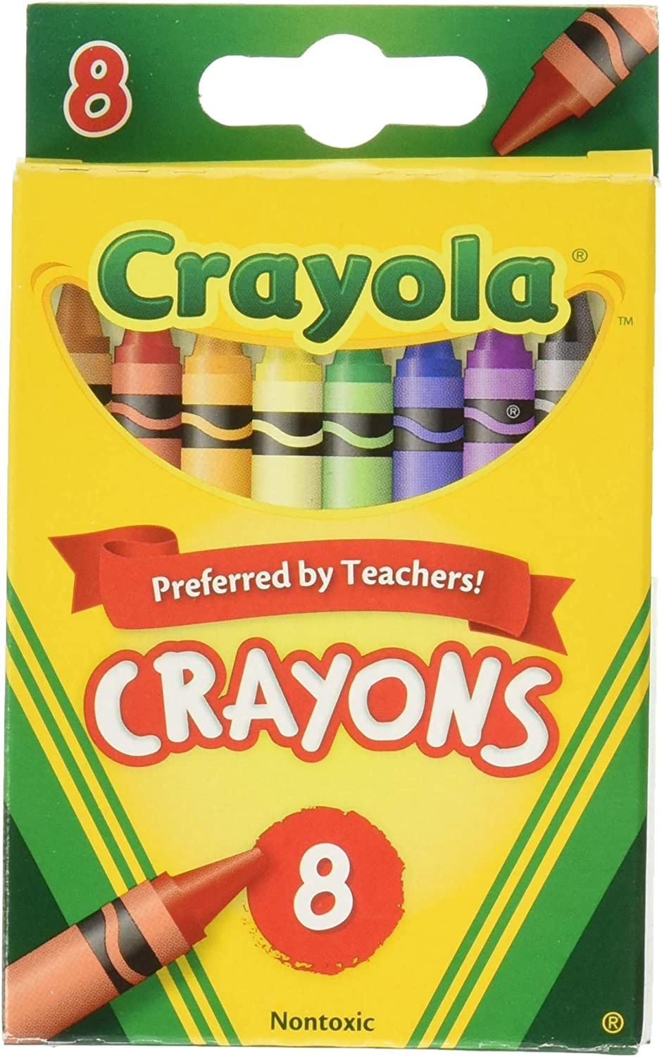 Amazon.com: Crayola Crayons,8 Count (3 Pack), Pack of 3, 3 Piece | Amazon (US)