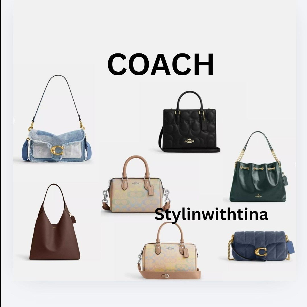 Coach bags ive been eyeing!! Love these!!#coachbags#stylinwithtina#coach#cute#valentinsday#mothersday#birthday#gift#ootd#tabby

#LTKootd #LTKWorkwear #LTKTravel
