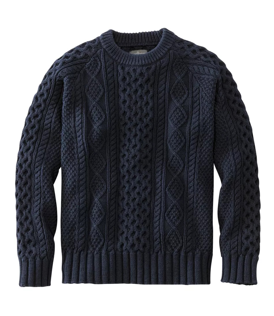 Men's Signature Cotton Fisherman Sweater | L.L. Bean