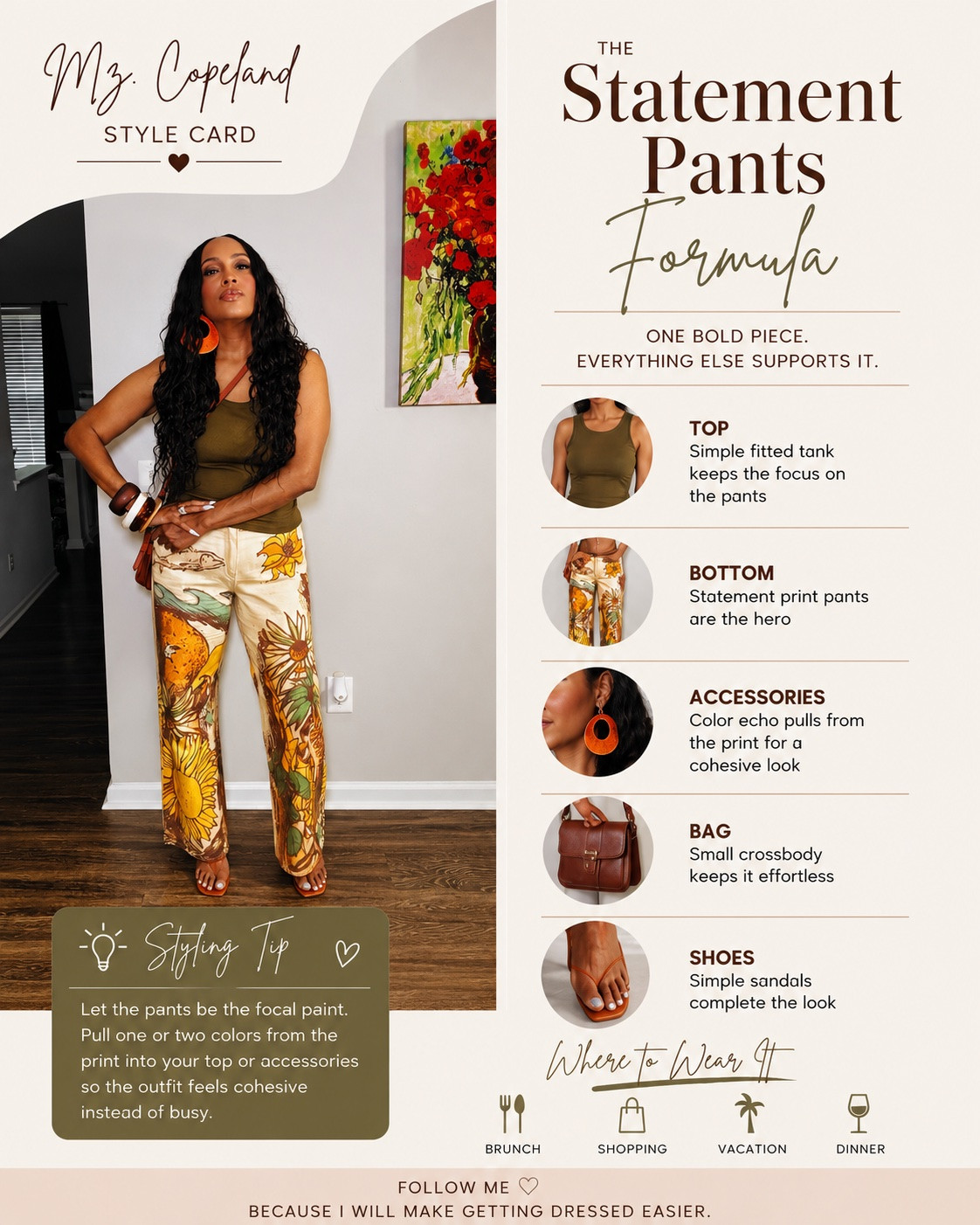 Three outfit formulas. One reminder: you don’t need more clothes to create new outfits. Style what you already own in multiple ways, let one piece be the focus, and build around it with simple accessories and color.

Everything in these looks is linked in my LTK, or I’ve linked similar pieces where needed. 💛✨

#LTKOver40 #LTKMidsize