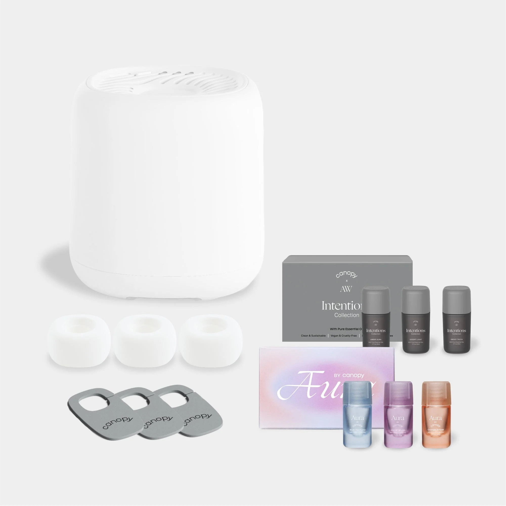 Canopy Diffuser Bundle | Aroma Diffuser with Essential Oil Aromas | Canopy (getcanopy.co)