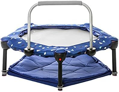 okiedog - 35” 3-in-1 Mini Trampoline for Kids and Toddlers w/ Ball Pit, Safety Bar & Freestyle Jumpi | Amazon (US)
