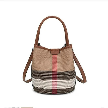 Luxury Fashion Trend PU Leather Crossbody Bags Multi-function Large Capacity Shoulder Bags Exquilite Elegant Bucket Bags | Walmart (US)