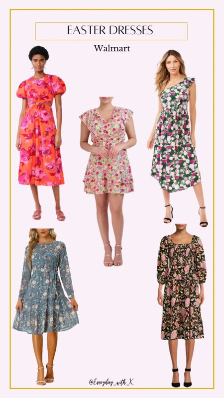 Walmart Easter/ Spring Dresses

#LTKSeasonal #LTKFind #LTKstyletip