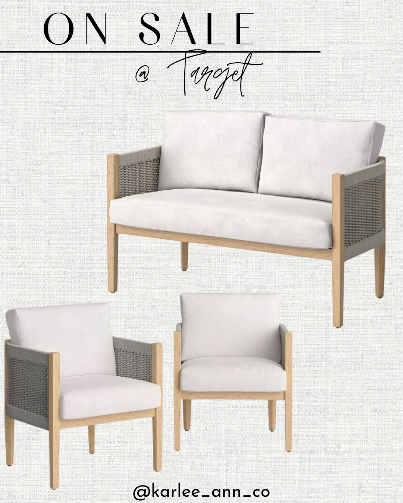 Outdoor furniture on sale @ Target!

Outdoor rug, home decor, target finds, target home, target deals, Amazon home, Walmart home, outdoor rug, 

#LTKFind #LTKhome #LTKsalealert