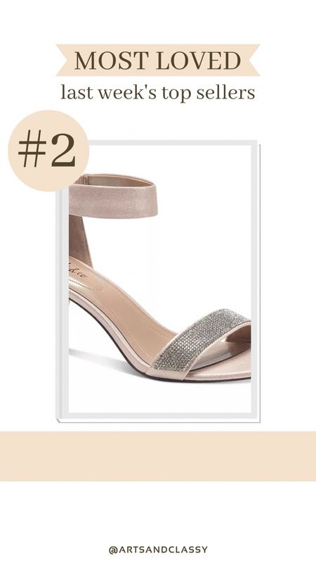 These gorgeous heels are one of this weeks best sellers! These would be perfect for a night out or wedding guest shoes and they’re on sale now under $30!

Heels | Macys | 

#LTKstyletip #LTKsalealert #LTKshoecrush