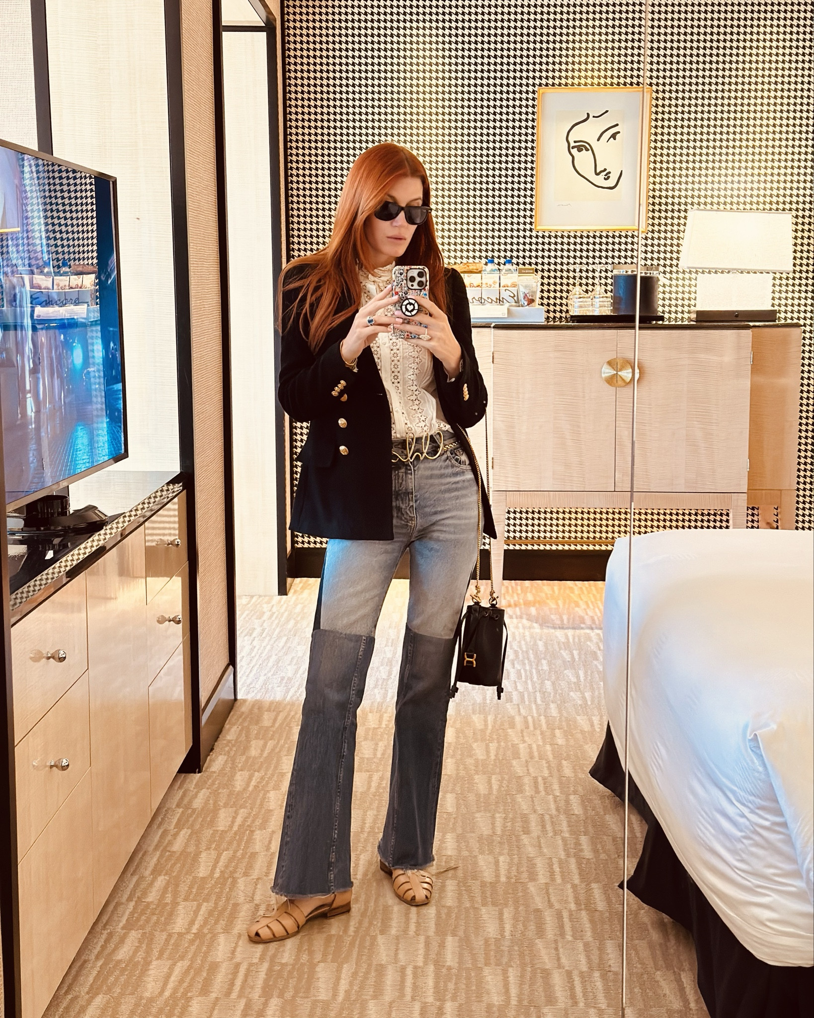 Come check out my room for this work trip. 
I have worn this blazer as a top and also wear it as a layer. 

#LTKStyleTip #LTKU #LTKWorkwear