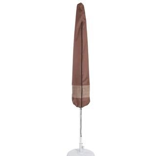 Duck Covers Ultimate 88 in. Brown Patio Umbrella Cover with Integrated Installation Pole-UUM88152... | The Home Depot