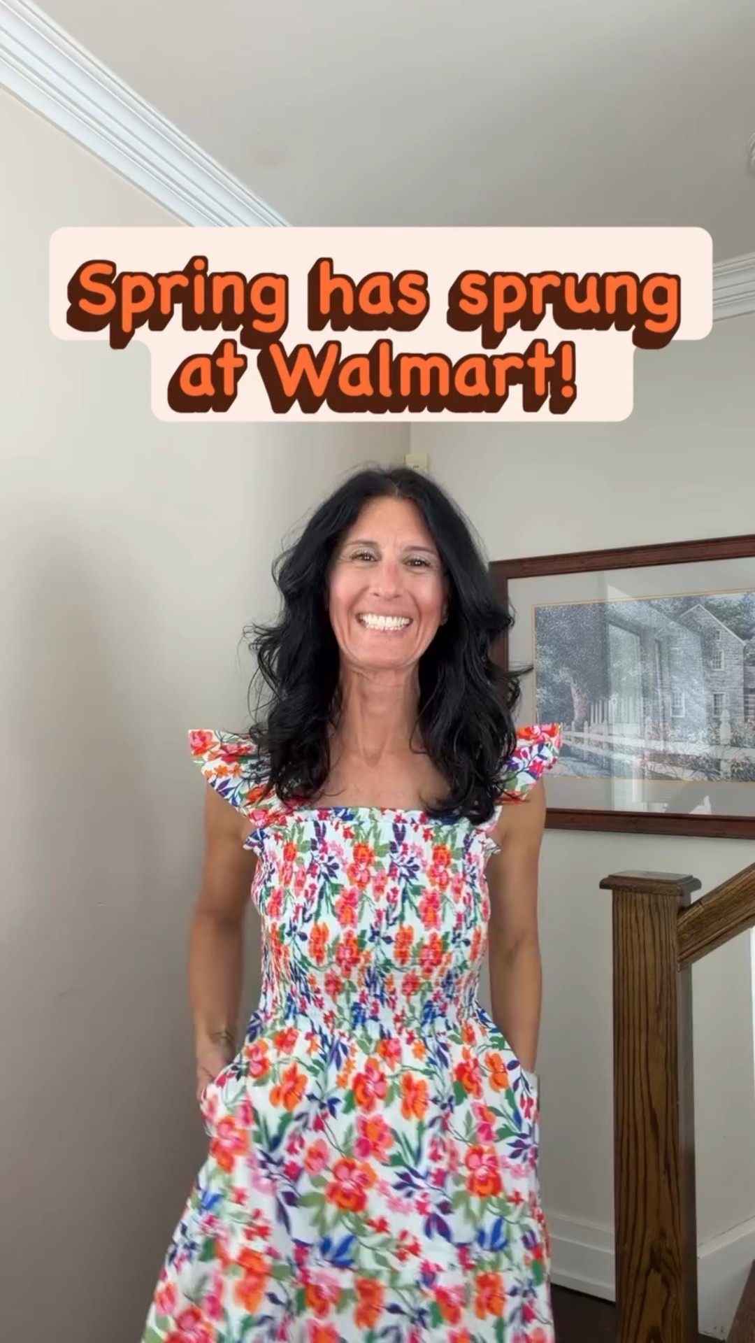 Spring has sprung at Walmart! This true to size sundress from Walmart is so comfy yet perfect for day or night- did you see it has pockets?!!  I only found the floral pattern in stores! 

#LTKWorkwear #LTKU #LTKdayinmylife