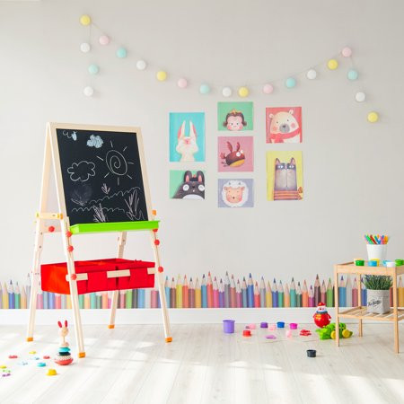 Teamson Kids - Little Artist Vangogh Kids Easels - Wood / Red | Walmart (US)