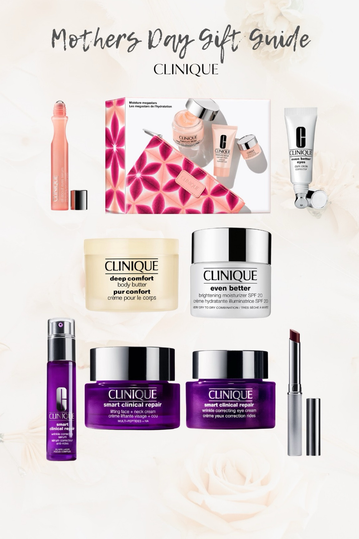 Clinique Mother’s Day finds!! 

#LTKGiftGuide #LTKfamily #LTKbeauty