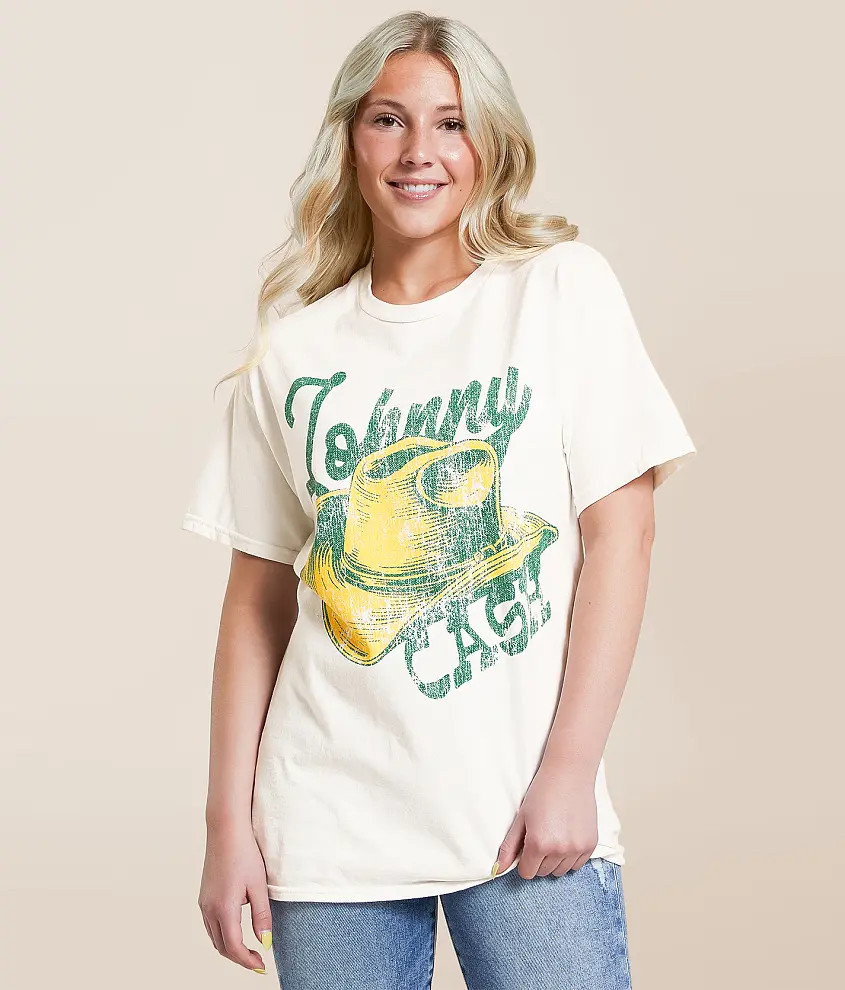 Johnny Cash Oversized Band T-Shirt | Buckle