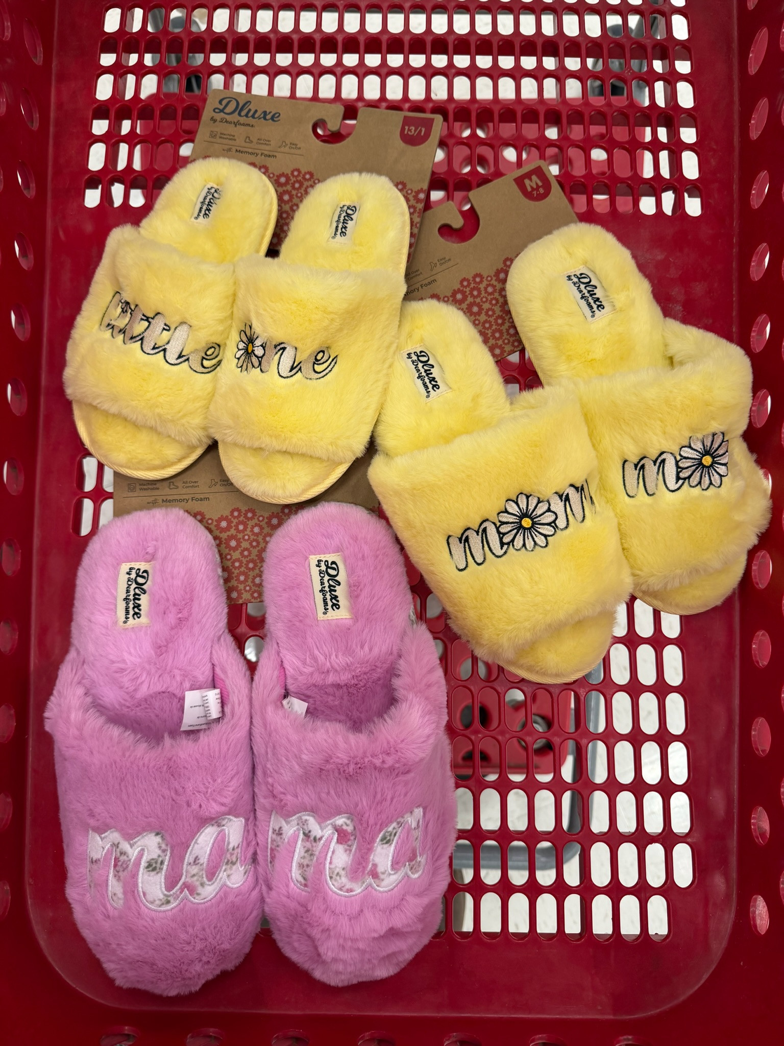 The cutest Mother's Day slippers AND you can match with your "little ones" !!💛



Mothers day gift ideas, mommy daughter matching, fuzzy slippers, yellow, pink, mom, mama, target finds, carla.bushey 

 #LTKmomlife #LTKSeasonal