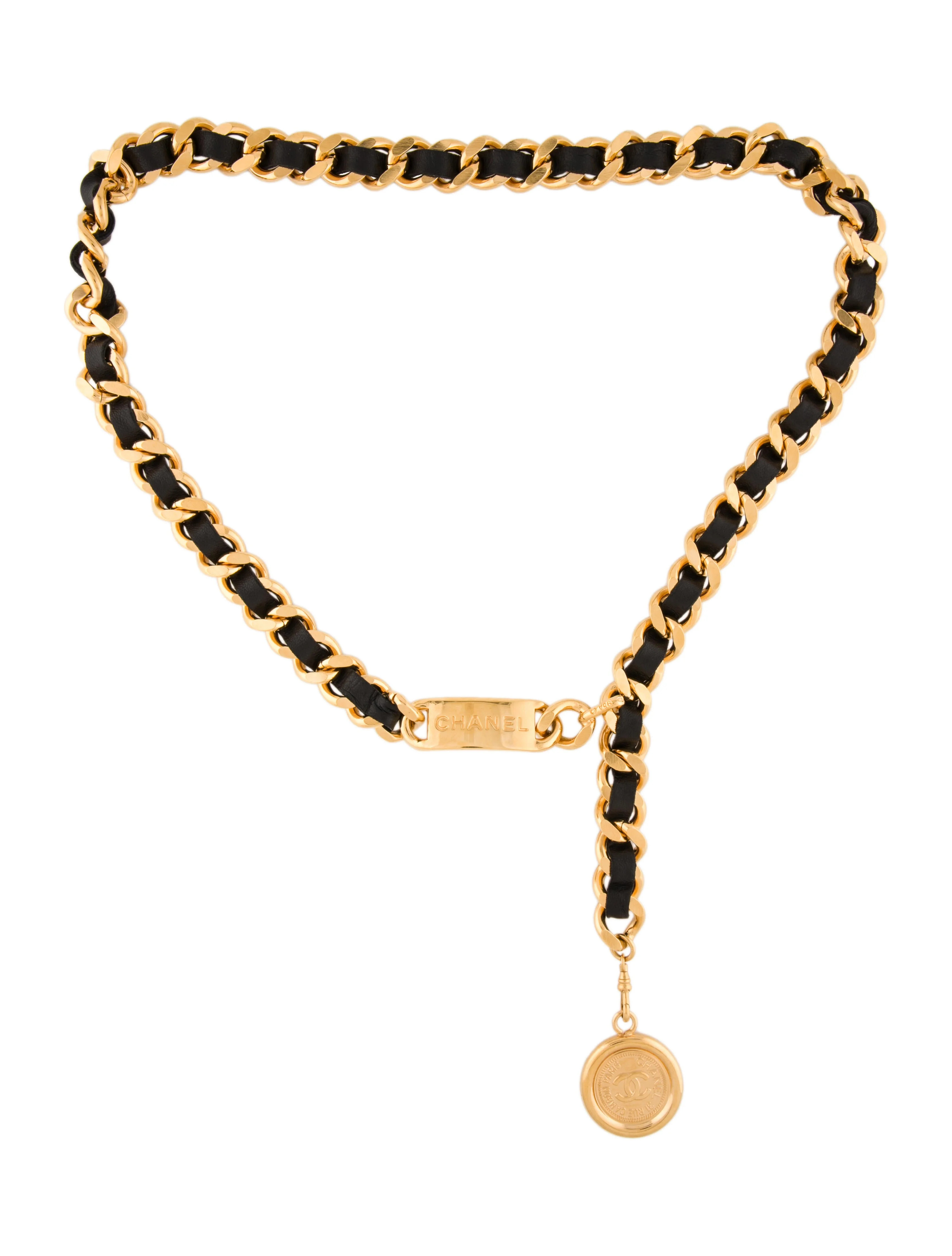 1995 Interlocking CC Logo Waist Belt | The RealReal