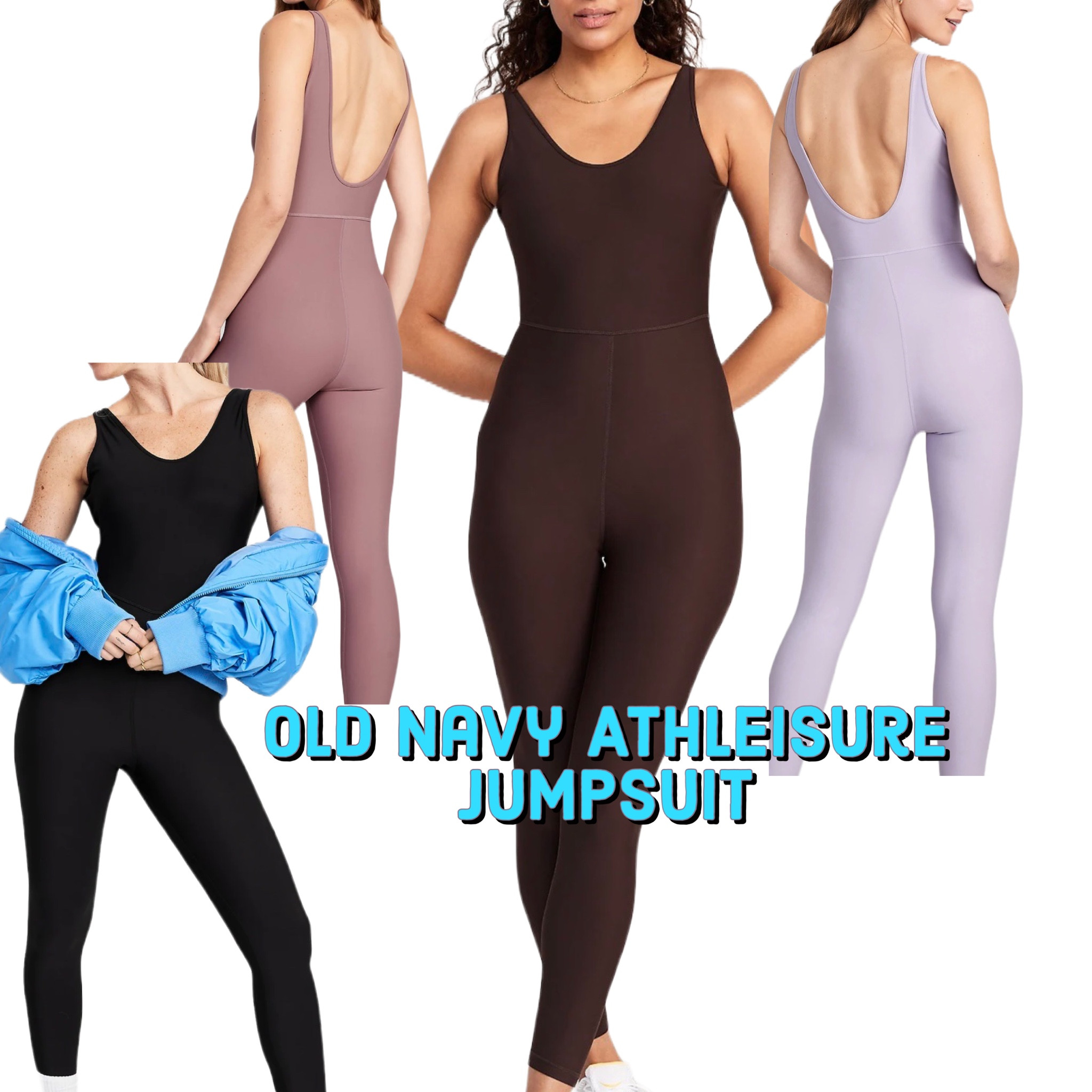 Love this Old Navy athleisure jumpsuit! 

#LTKFind #LTKfit #LTKunder50