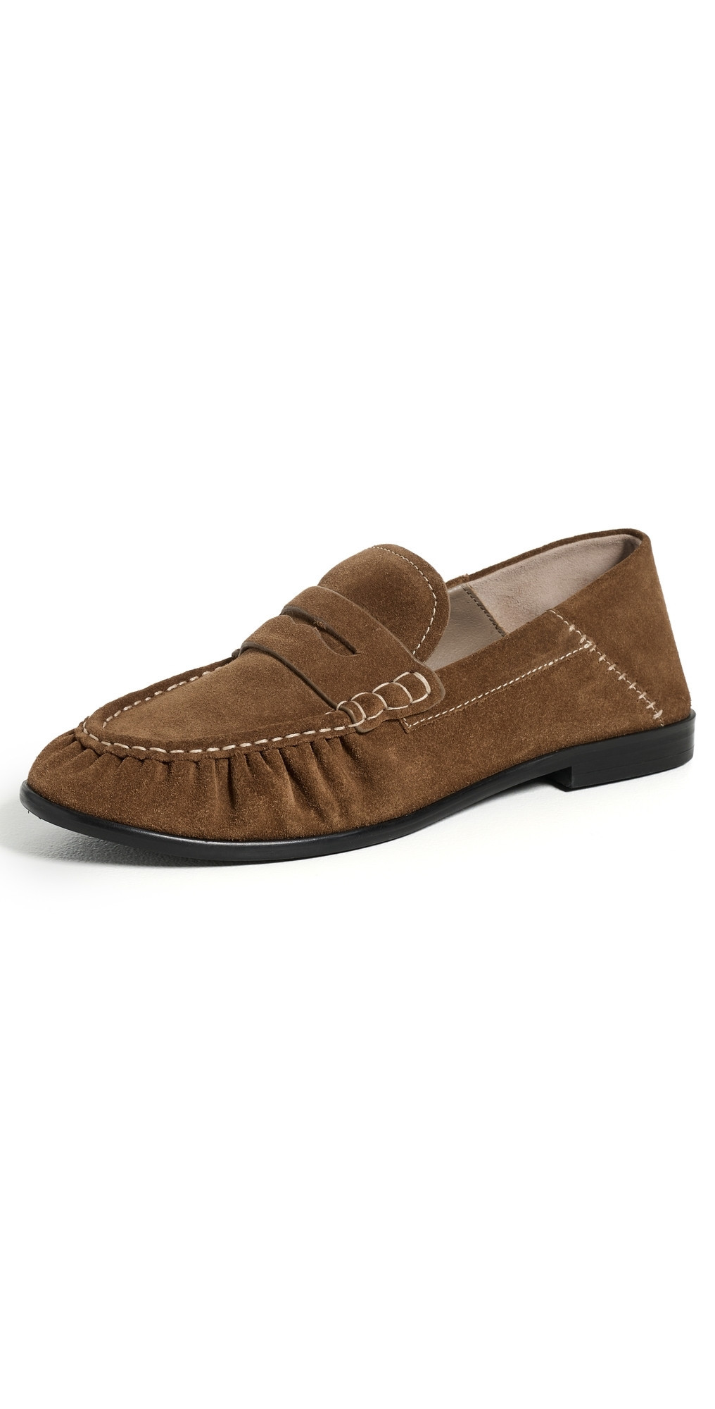 Free People Carry On Suede Loafers Tobacco Oiled Suede 6 | Shopbop