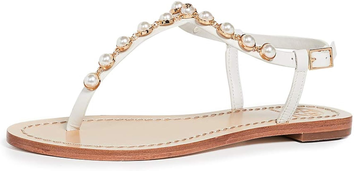 Tory Burch Women's Emmy Pearl Sandals | Amazon (US)
