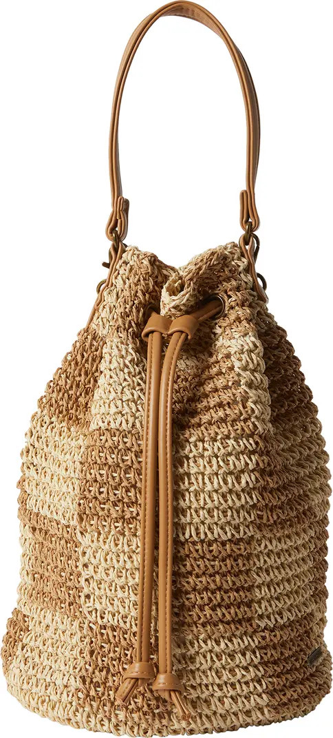 Billabong Travel More Straw Shoulder Bag | Nordstrom | Nordstrom