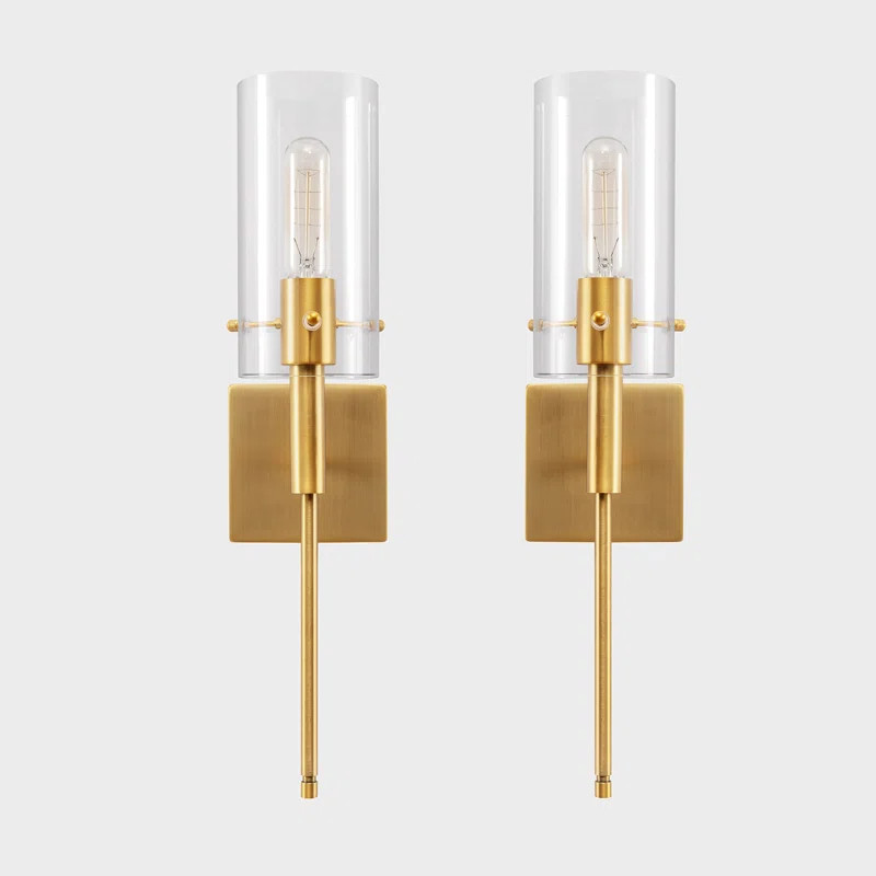 1 Light Dimmable Wall Sconce Set Of 2 (Set of 2) | Wayfair North America