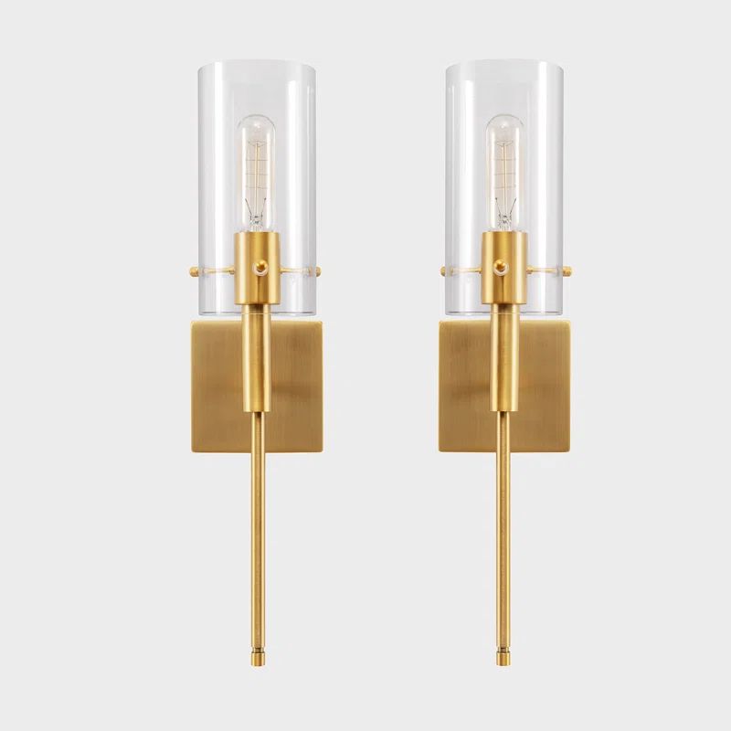 1 Light Dimmable Wall Sconce Set Of 2 (Set of 2) | Wayfair North America