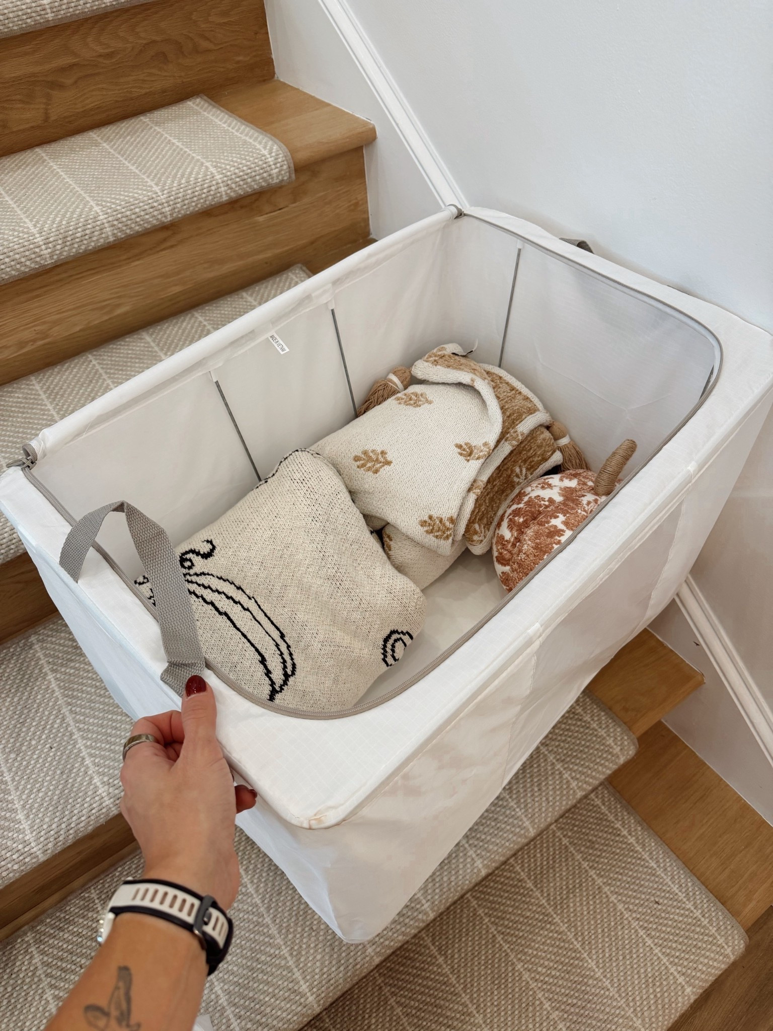 Love these collapsible storage bins for decor / blankets / pillows! 👏🏼

Organization / Target / home / Holley Gabrielle 

#LTKHome #LTKFindsUnder50