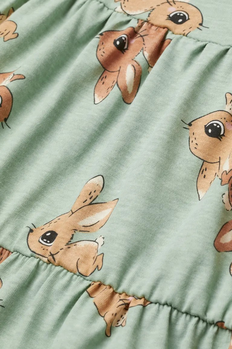 Printed Cotton Dress | H&M (US + CA)