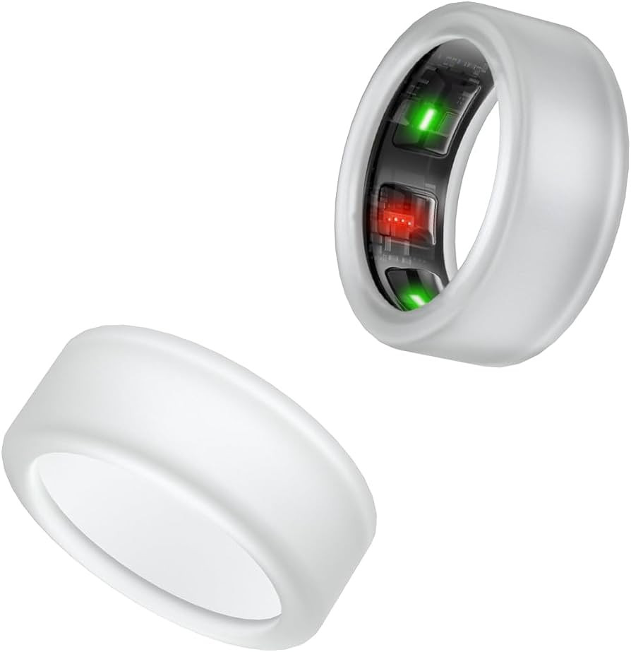 Silicone Ring Cover Compatible with Oura Ring Protector, Elastic Case for Oura Ring Gen 4/3 Worki... | Amazon (US)