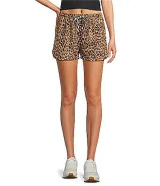 The Upside Panthera Billie Mid Rise Run Shorts - L | Dillard's