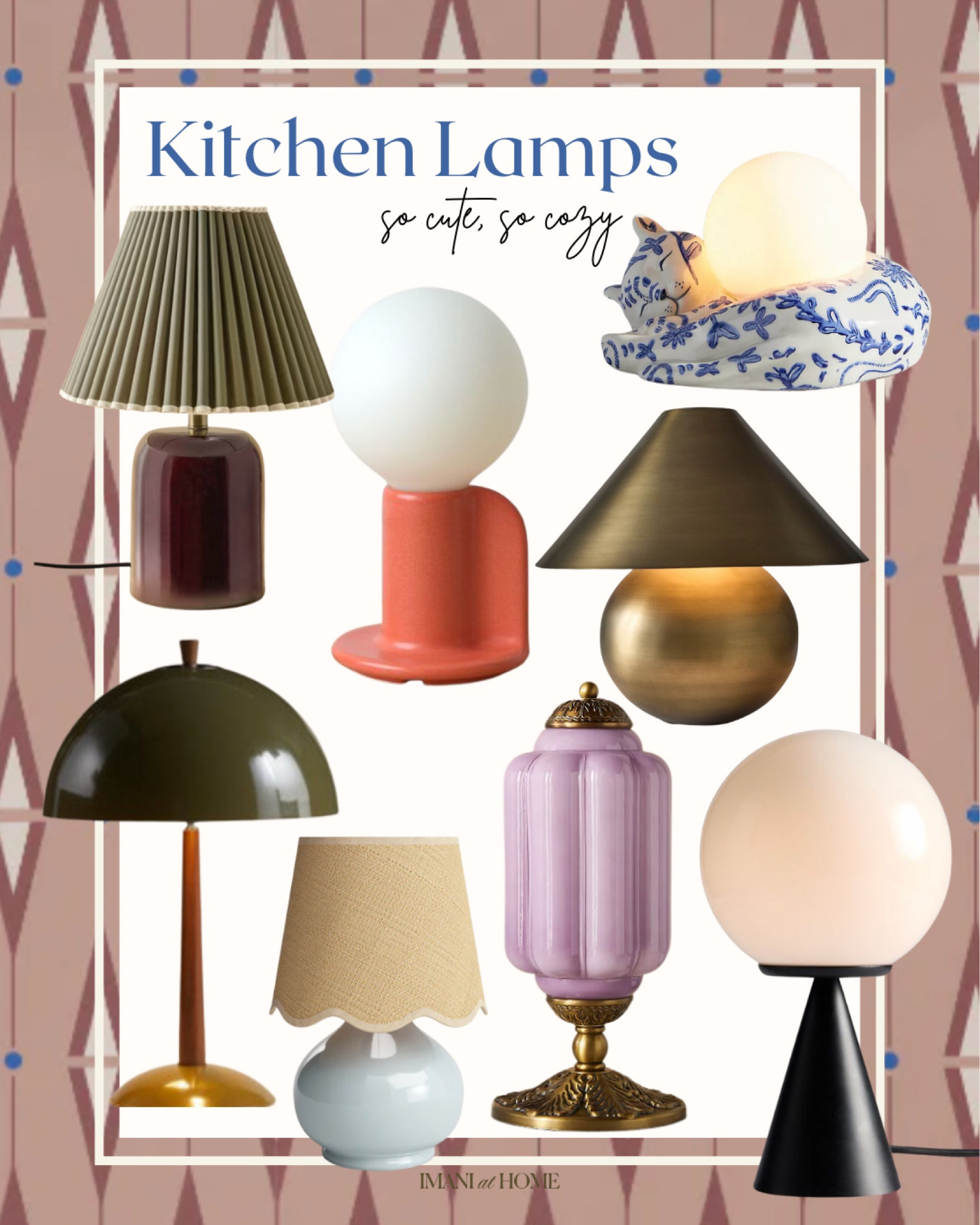Yes, you do need a lamp in your kitchen!
Here are a few favorites from $60 - $300

#LTKFindsUnder100 #LTKStyleTip #LTKHome