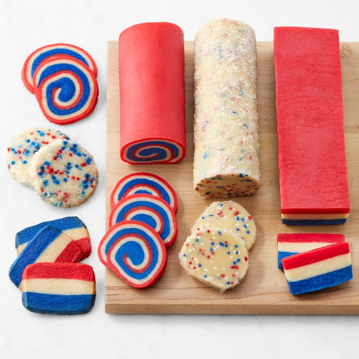 Patriotic Slice &amp; Bake Cookies | Williams-Sonoma