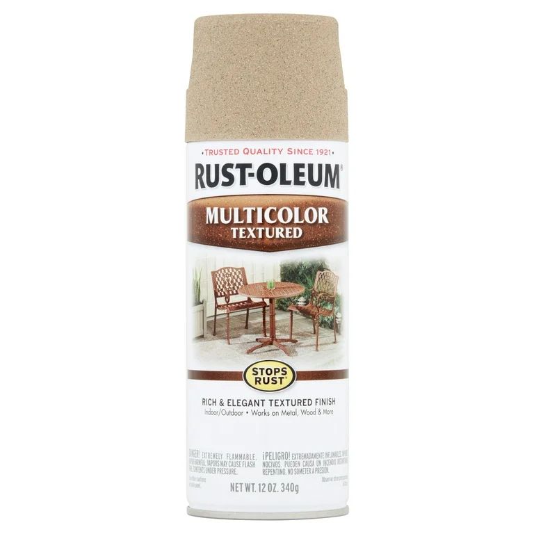 Desert Bisque, Rust-Oleum Stops Rust Multi-Color Textured Spray Paint-223524, 12 oz | Walmart (US)