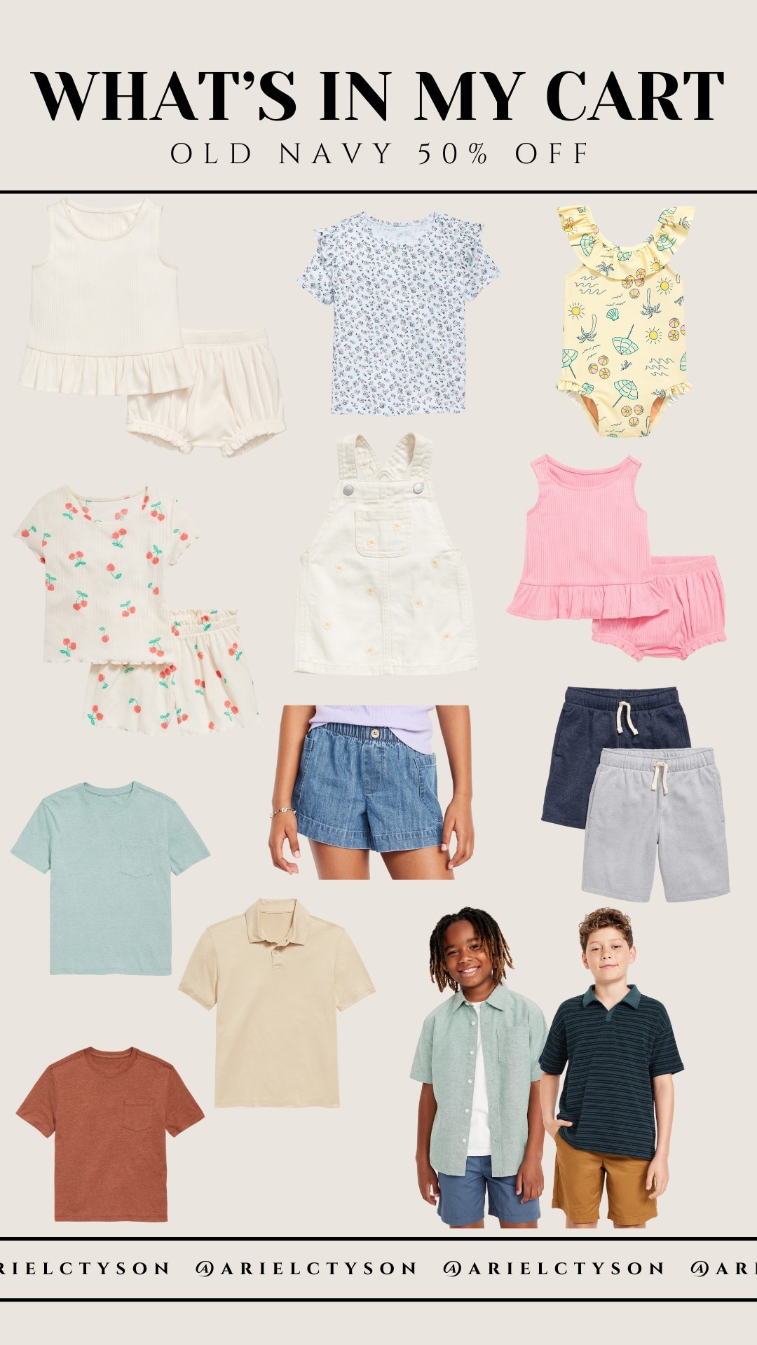 Old Navy 50% off picks! 

#LTKStyleTip #LTKKids #LTKSaleAlert
