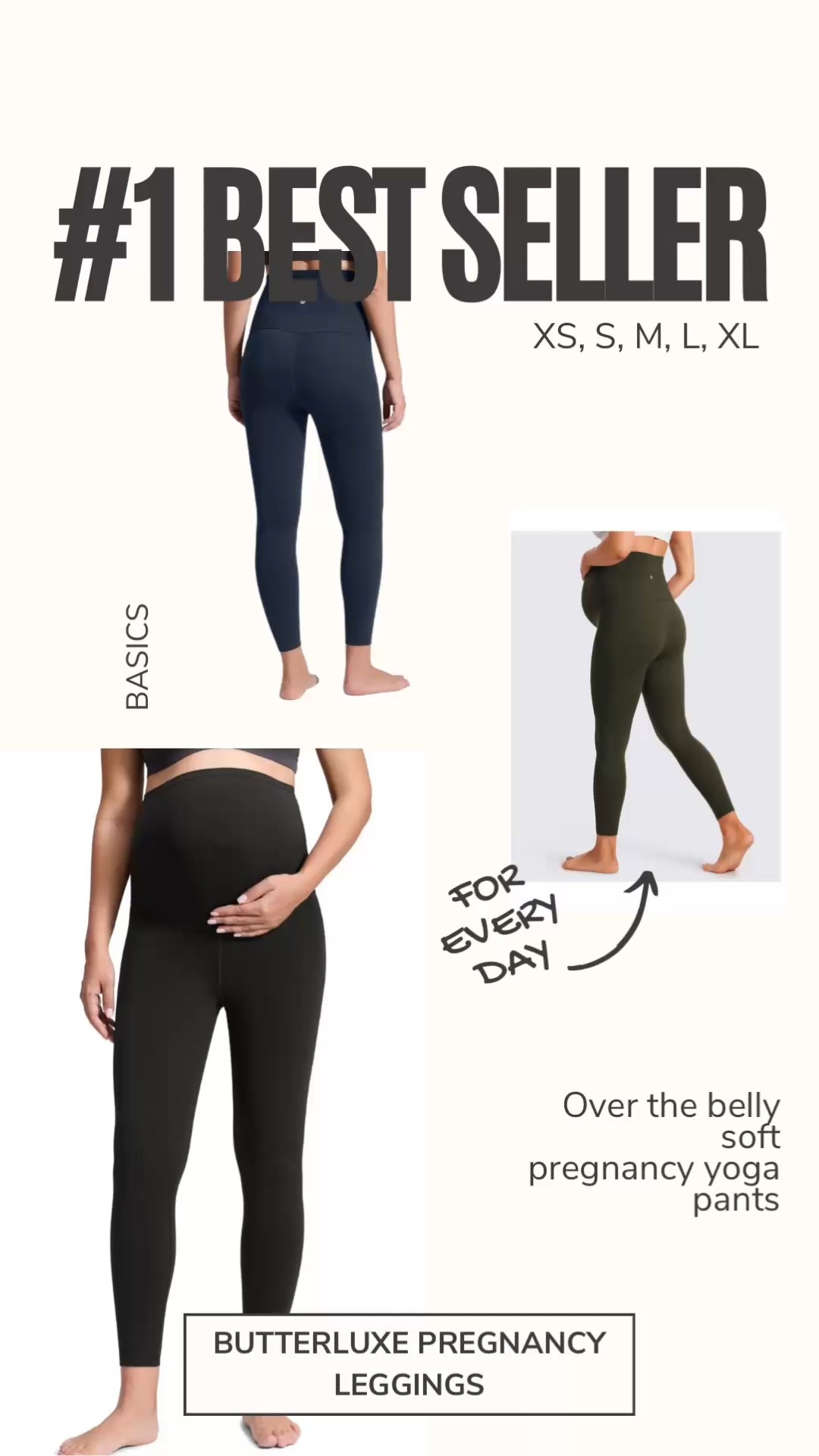 #1 Best seller on #amazon Butterluxe over the belly pregnancy yoga pants. THE BEST. So soft, comfortable and versatile. 

#LTKBump #LTKmomlife #LTKootd