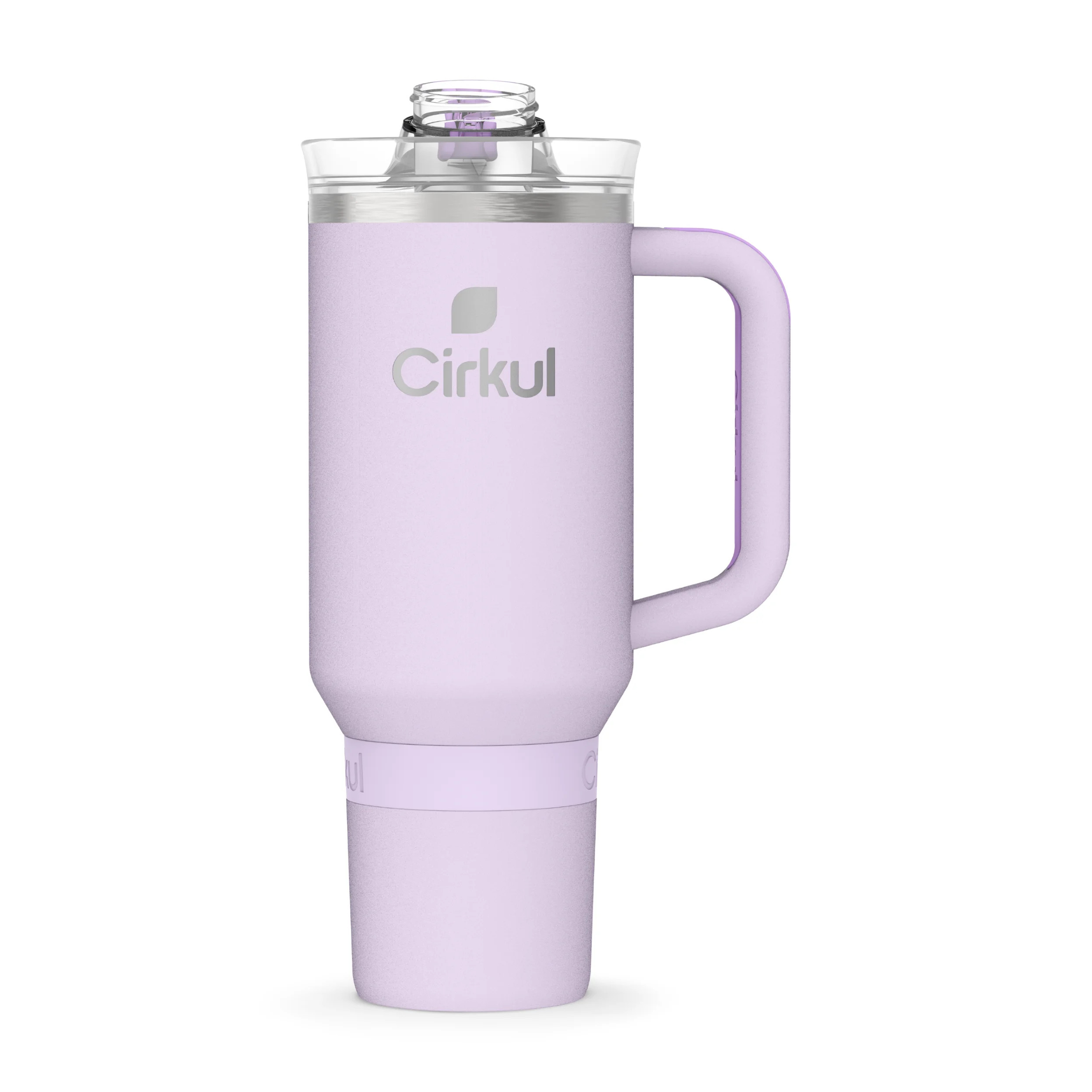 Cirkul 40oz All-Day StrawSip Double-Wall Insulated Stainless Steel Tumbler with Handle, Lilac (Li... | Walmart (US)